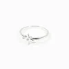 Petite Silver Starburst Ring sold by Silver Lotus