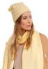 Cable Knit Melange Hat sold by Silver Lotus