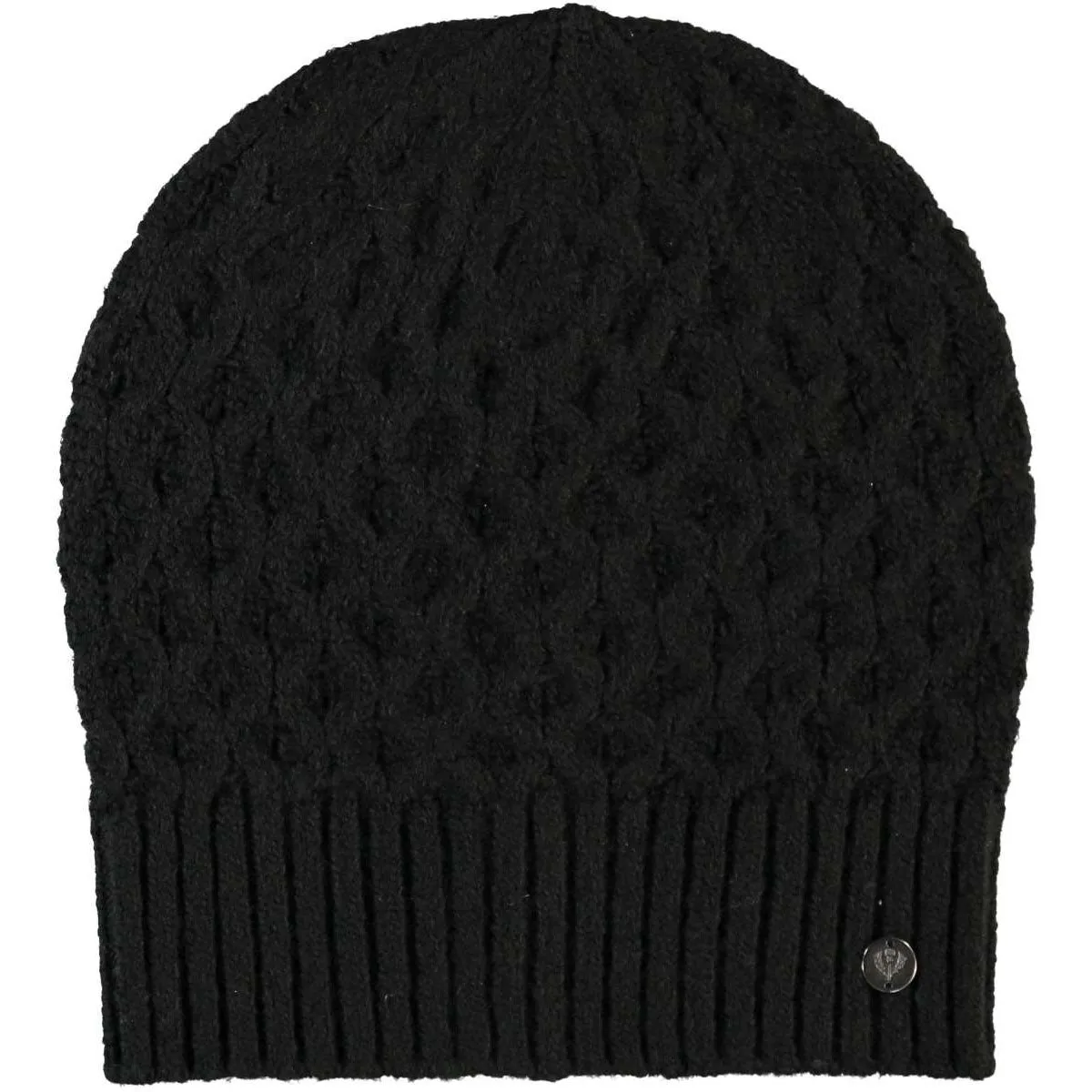 Cable Knit Melange Hat sold by Silver Lotus product image thumbnail 3