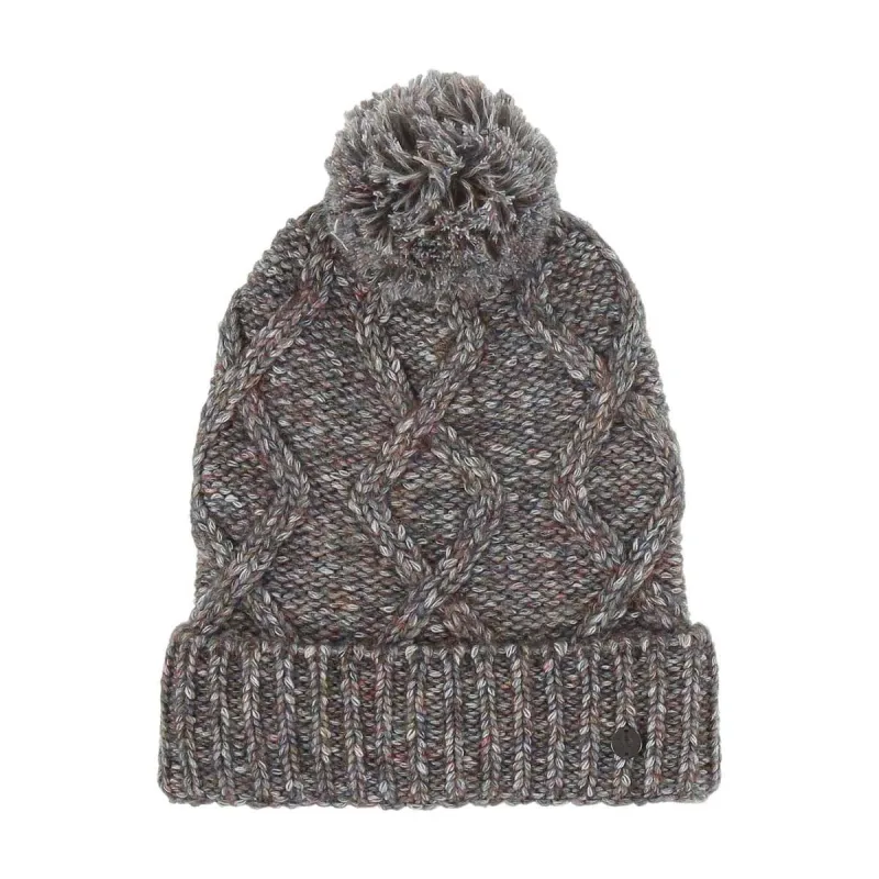 Cable Knit Melange Hat sold by Silver Lotus