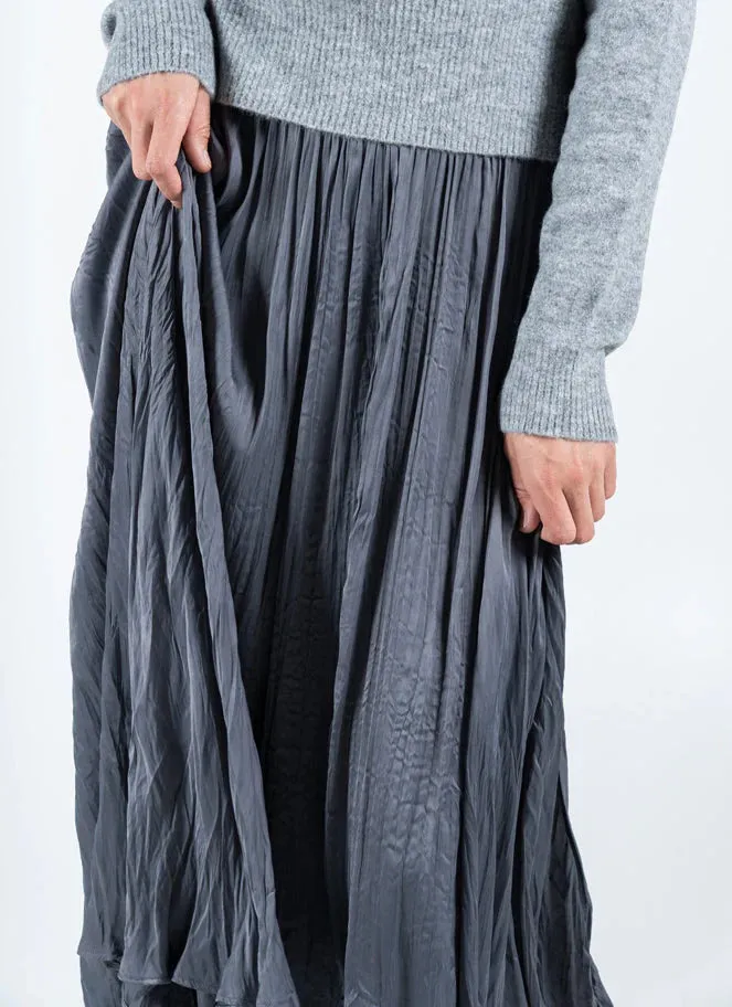 Pleated Maxi Skirt sold by Silver Lotus product image thumbnail 2