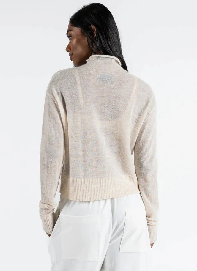 Long Sleeve Mock Neck Sweater sold by Silver Lotus product image thumbnail 3