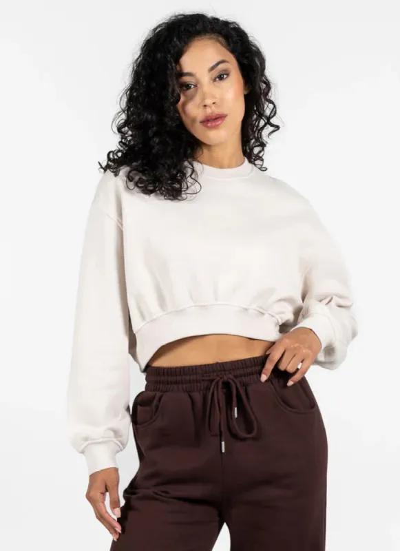 Crop Crew Sweater sold by Silver Lotus