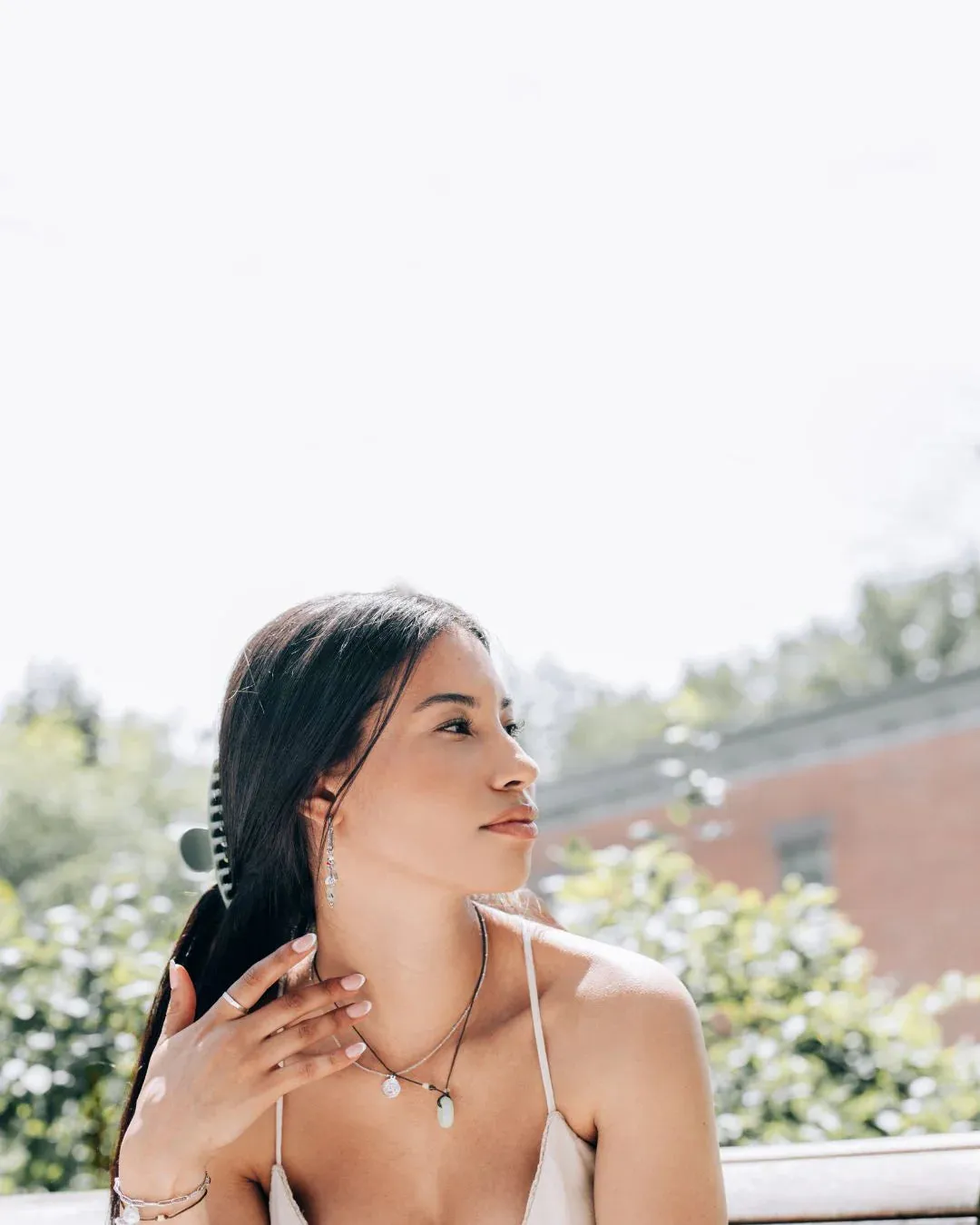 Canopia Gold Hoops sold by Silver Lotus product image thumbnail 3