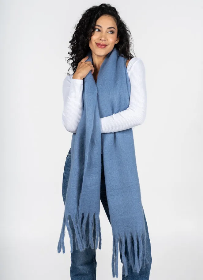 Solid Plush Scarf sold by Silver Lotus product image thumbnail 2