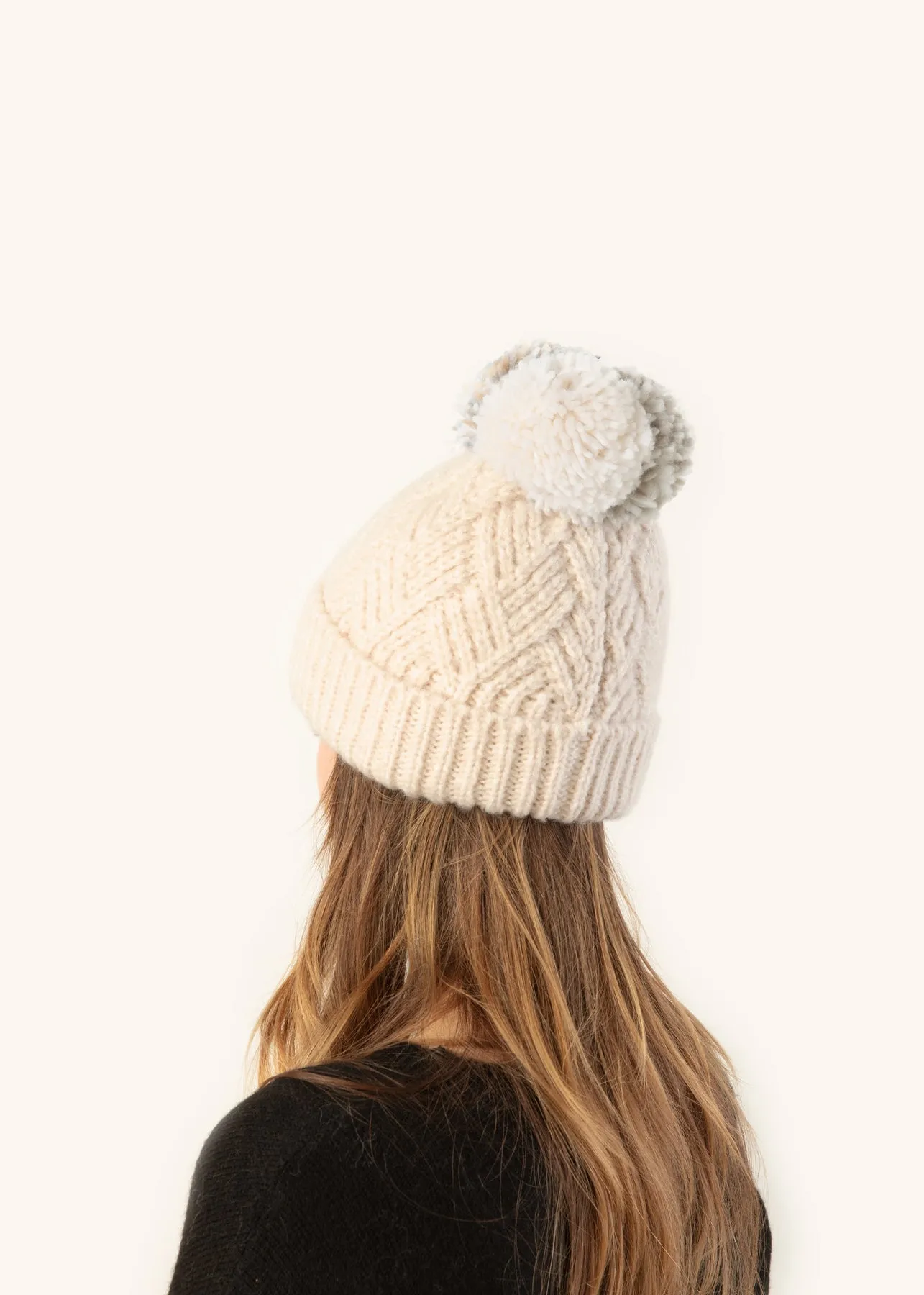 Triple Pom Pom Hat sold by Silver Lotus product image thumbnail 2