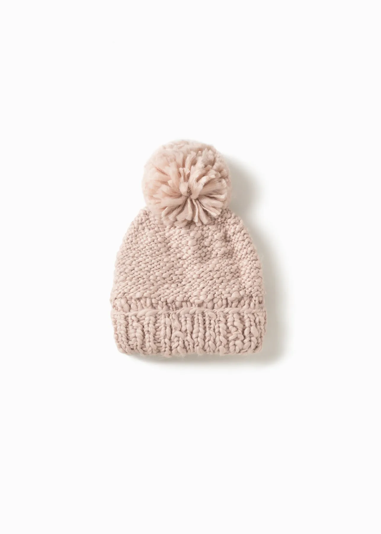 Basic Mango Yarn Pompom Hat sold by Silver Lotus product image thumbnail 4