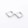 Silver Square Hoops sold by Silver Lotus
