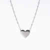 Cutout Flat Heart Necklace sold by Silver Lotus