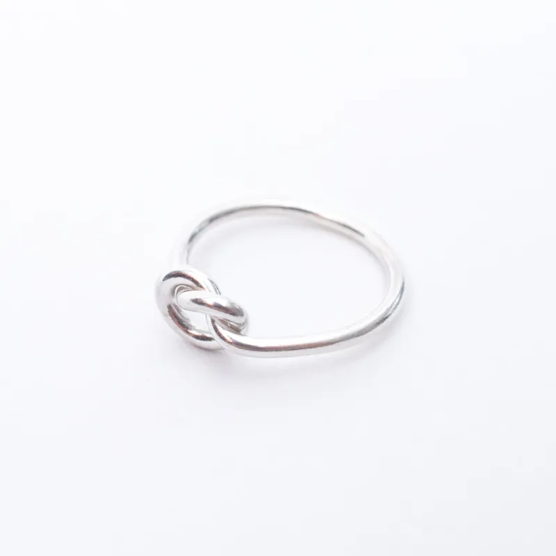 Silver Knot Ring sold by Silver Lotus