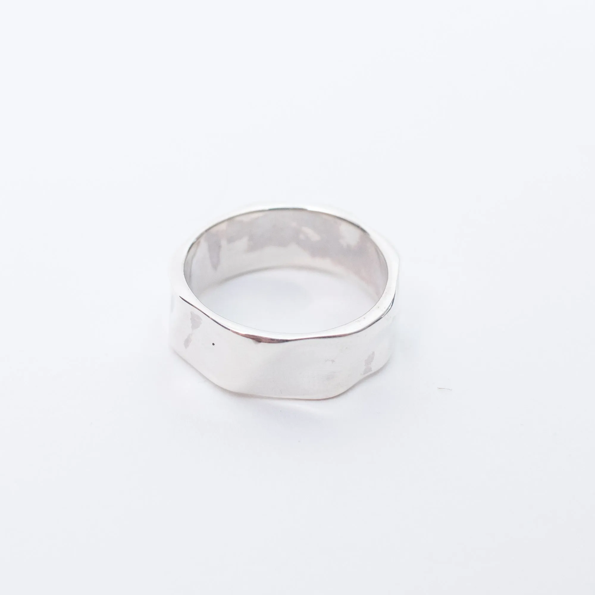 Silver Hammered Ring sold by Silver Lotus product image thumbnail 2