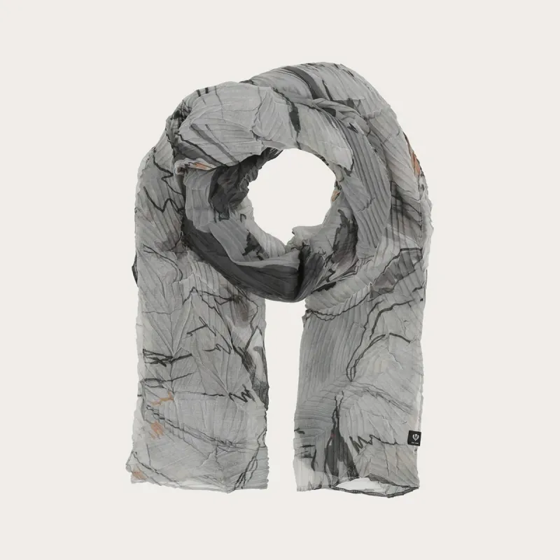 Floral Print Crepe Scarf sold by Silver Lotus