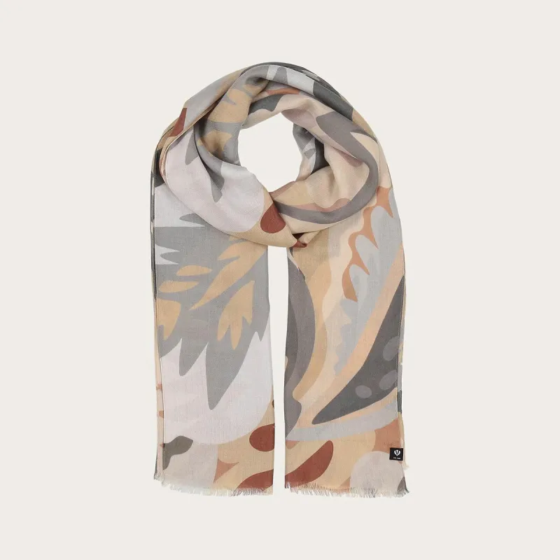 Abstract Flower Scarf sold by Silver Lotus
