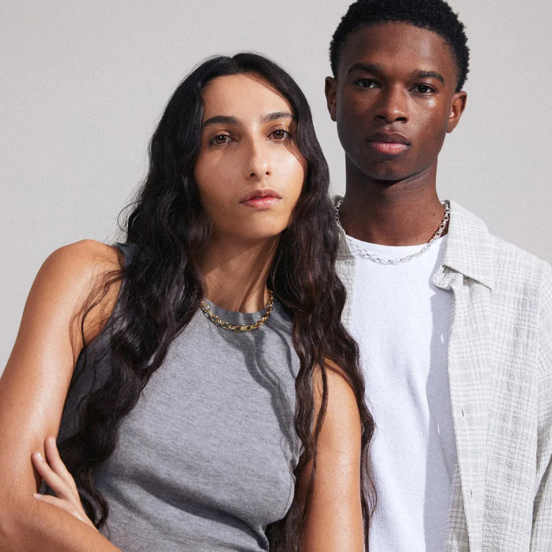 Charm Silver Plated Chain Necklace sold by Silver Lotus product image thumbnail 3