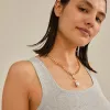 Pearl Gold Plated Charm sold by Silver Lotus