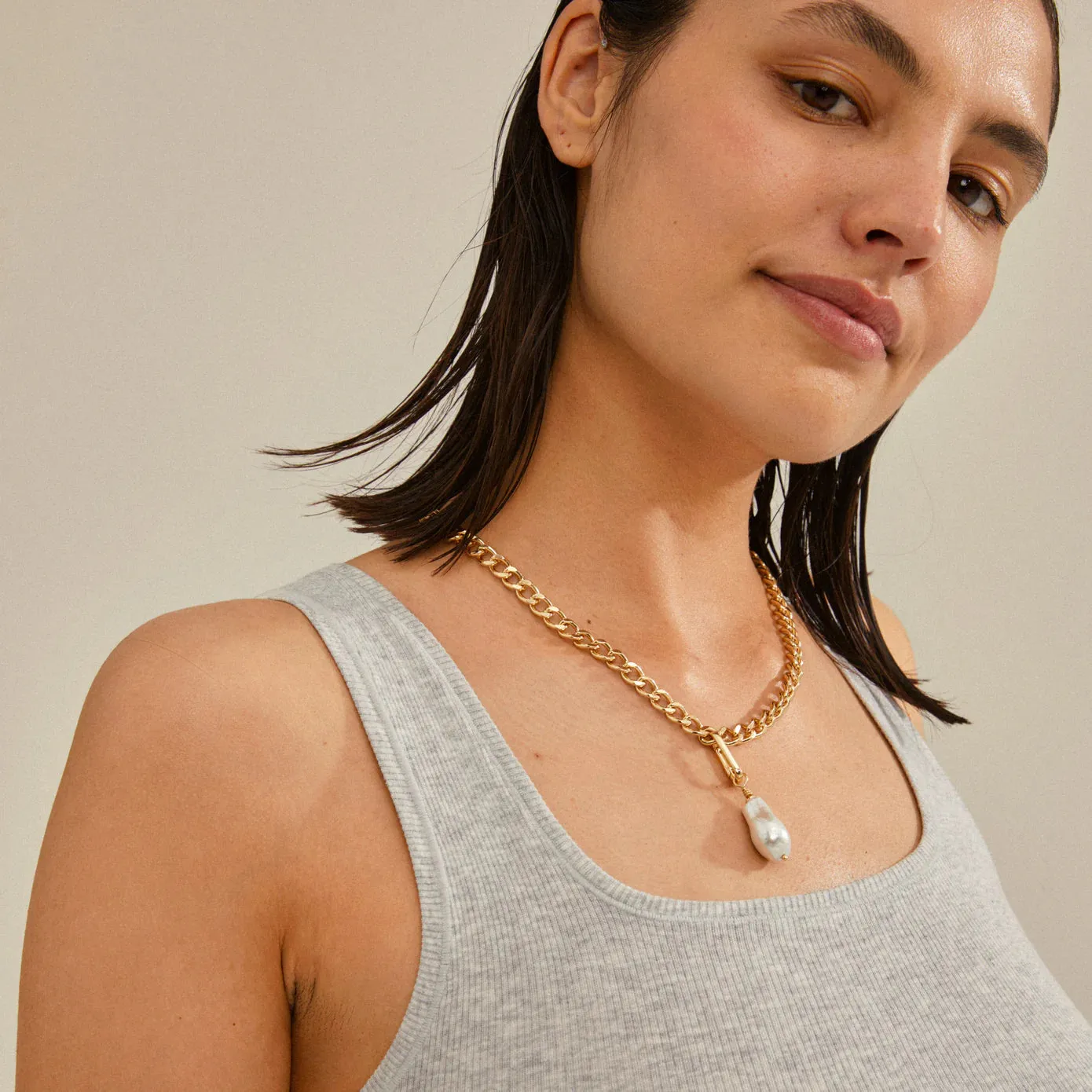 Pearl Gold Plated Charm sold by Silver Lotus product image thumbnail 3