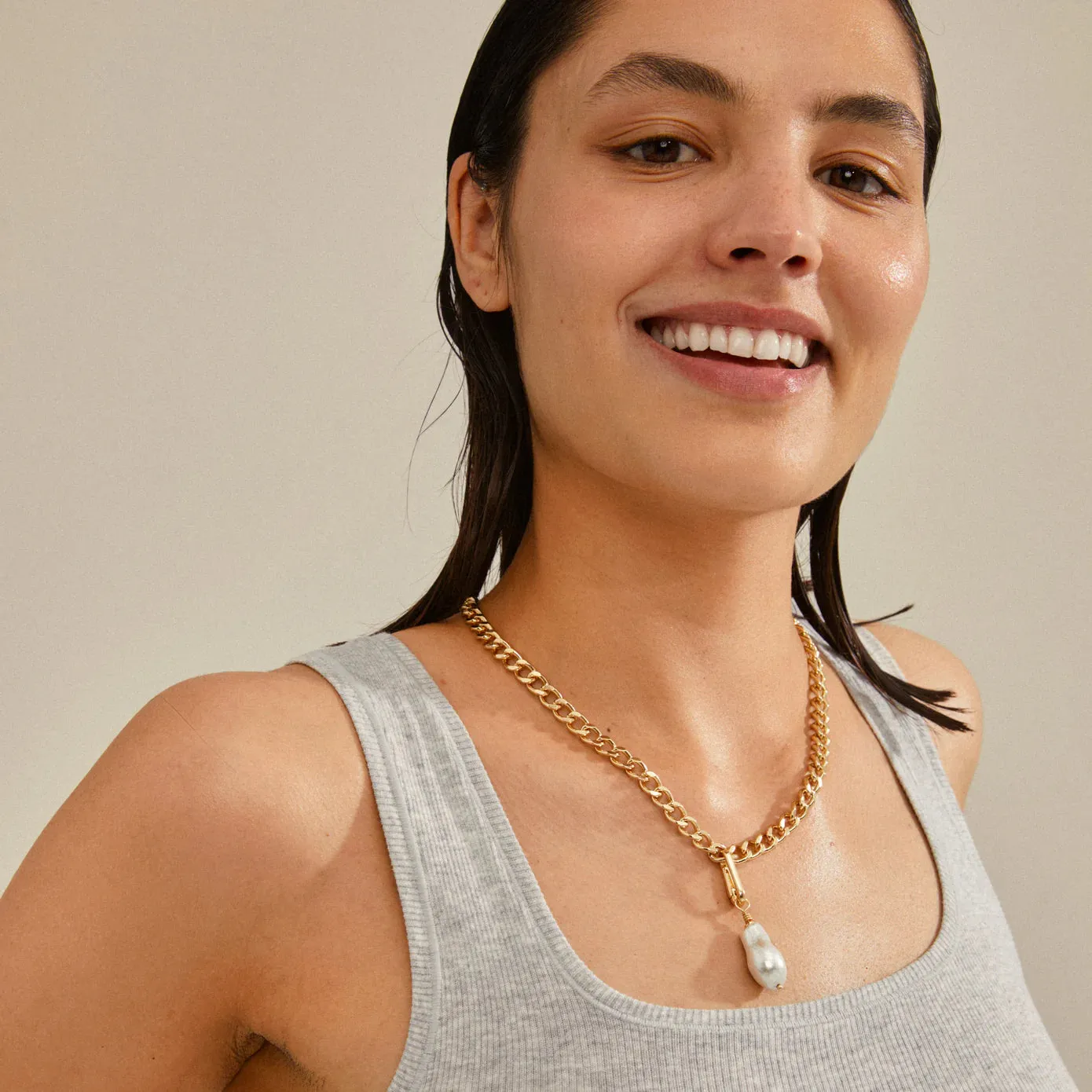 Pearl Gold Plated Charm sold by Silver Lotus product image thumbnail 2