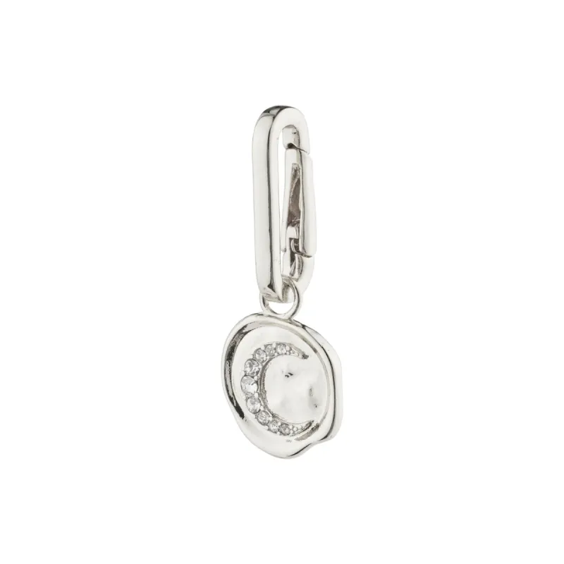 Moon Silver Plated Charm sold by Silver Lotus