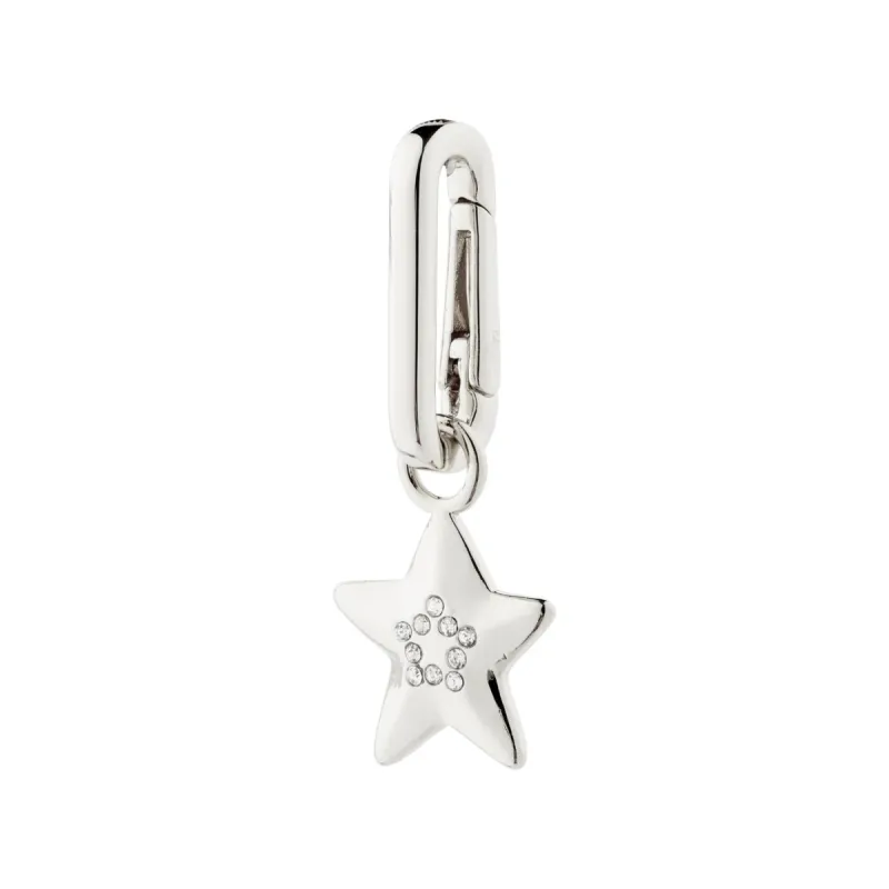 Star Silver Plated Charm sold by Silver Lotus