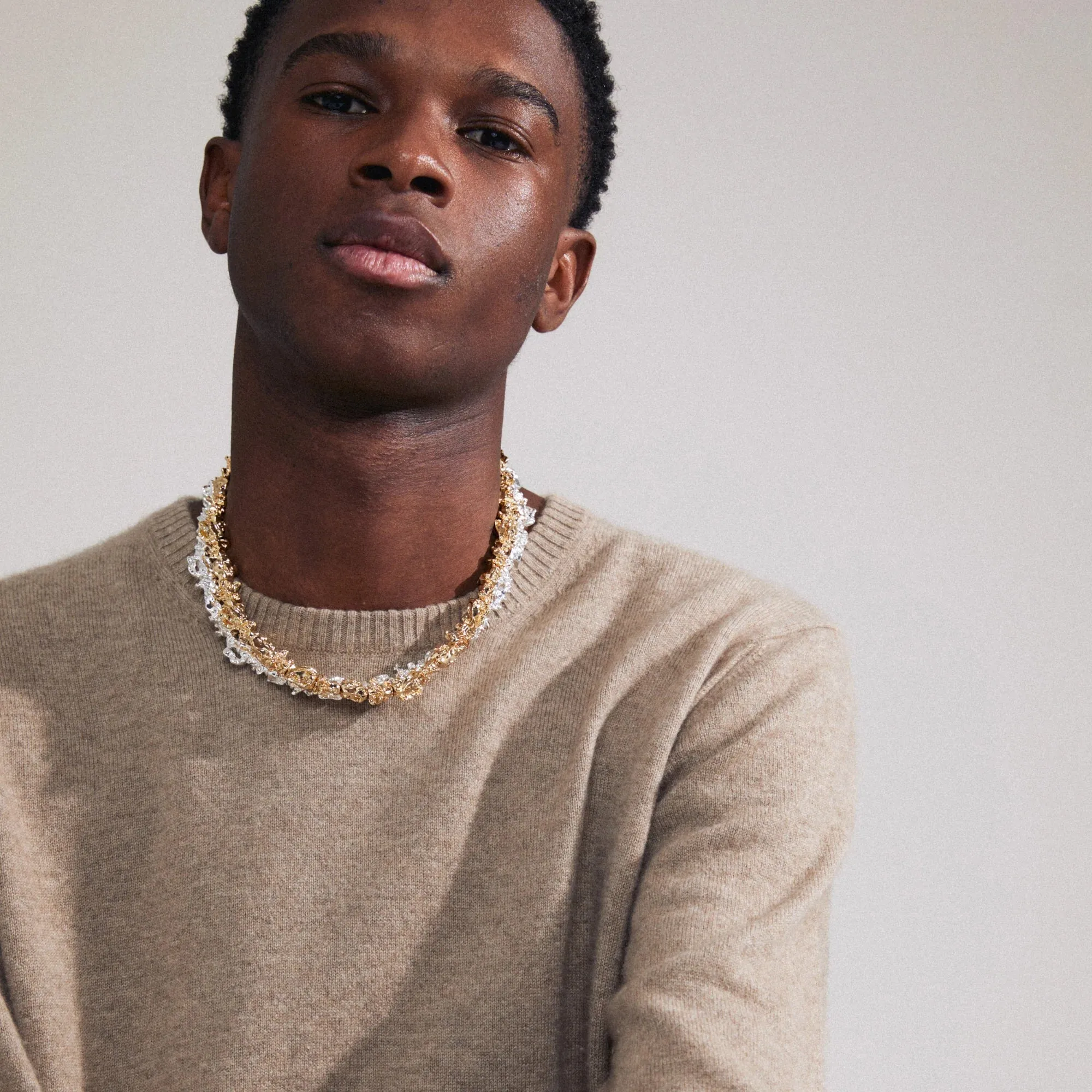 Act Silver Plated Necklace sold by Silver Lotus product image thumbnail 3