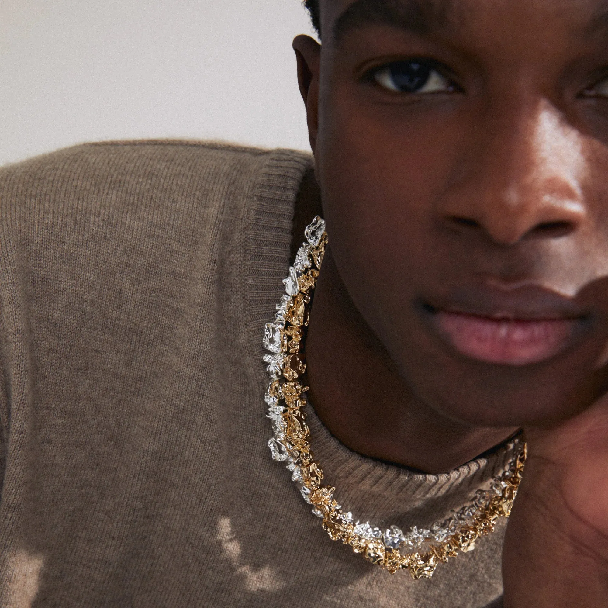 Act Gold Plated Necklace sold by Silver Lotus product image thumbnail 3