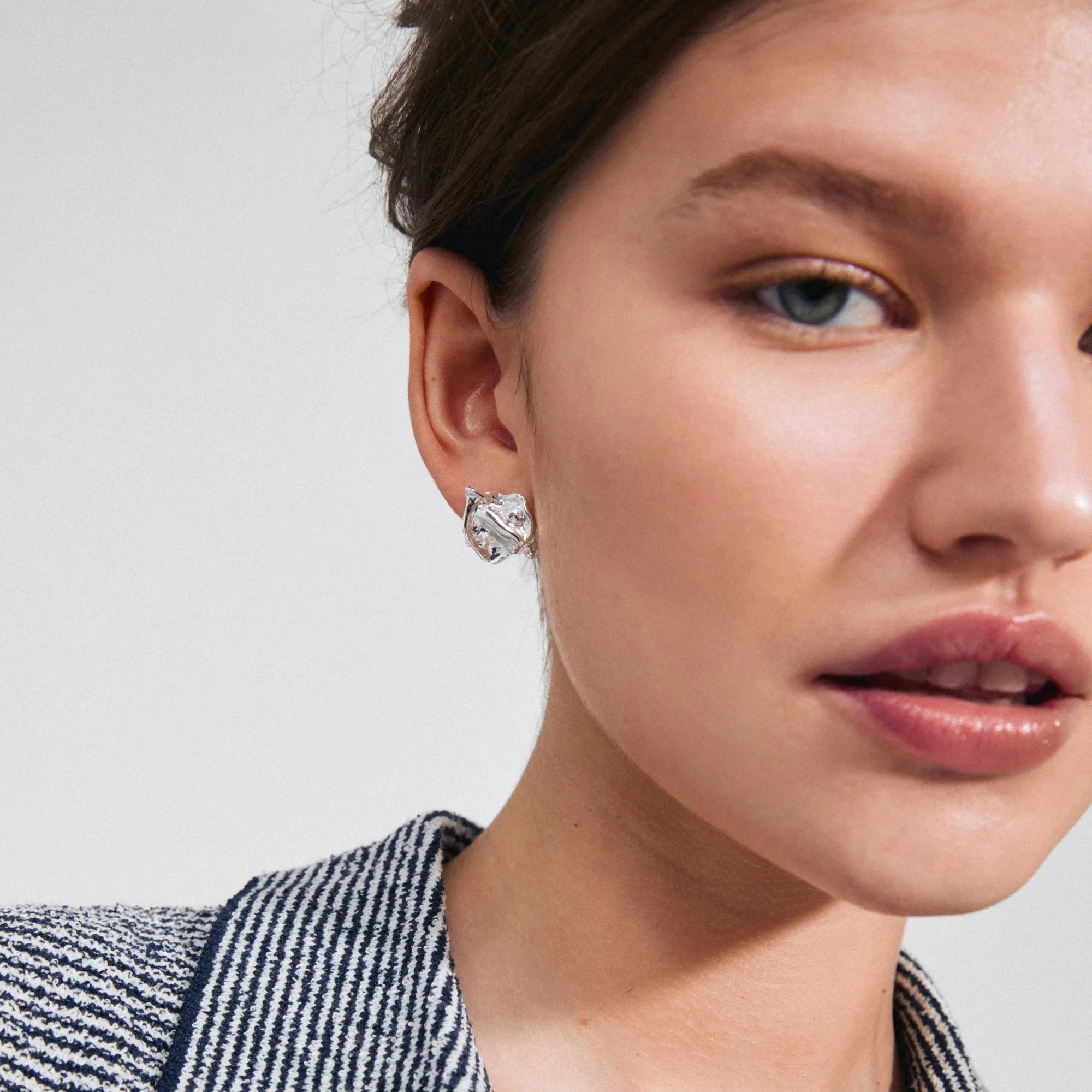 Lavender Silver Plated Earrings sold by Silver Lotus product image thumbnail 3