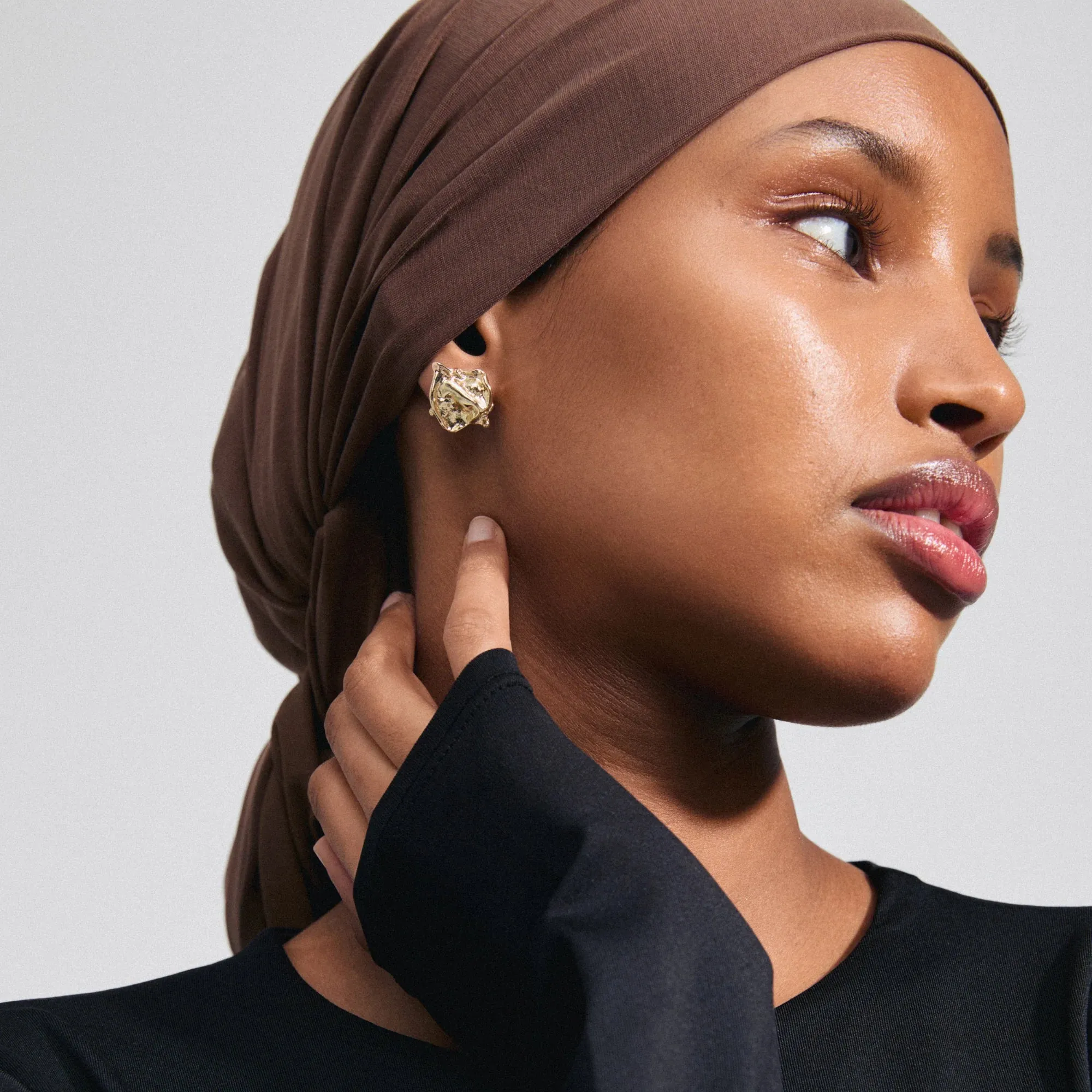 Lavender Gold Plated Earrings sold by Silver Lotus product image thumbnail 3