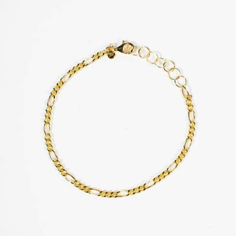 Gold Vermeil Chain Bracelet sold by Silver Lotus