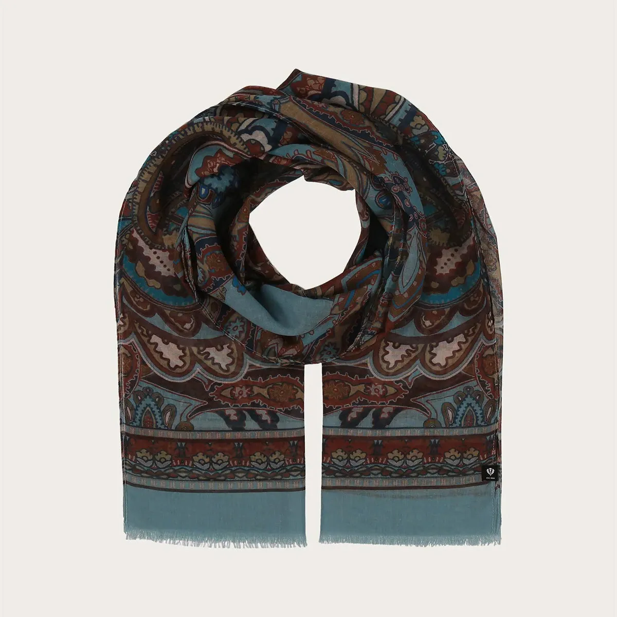 Paisley Scarf sold by Silver Lotus product image thumbnail 2