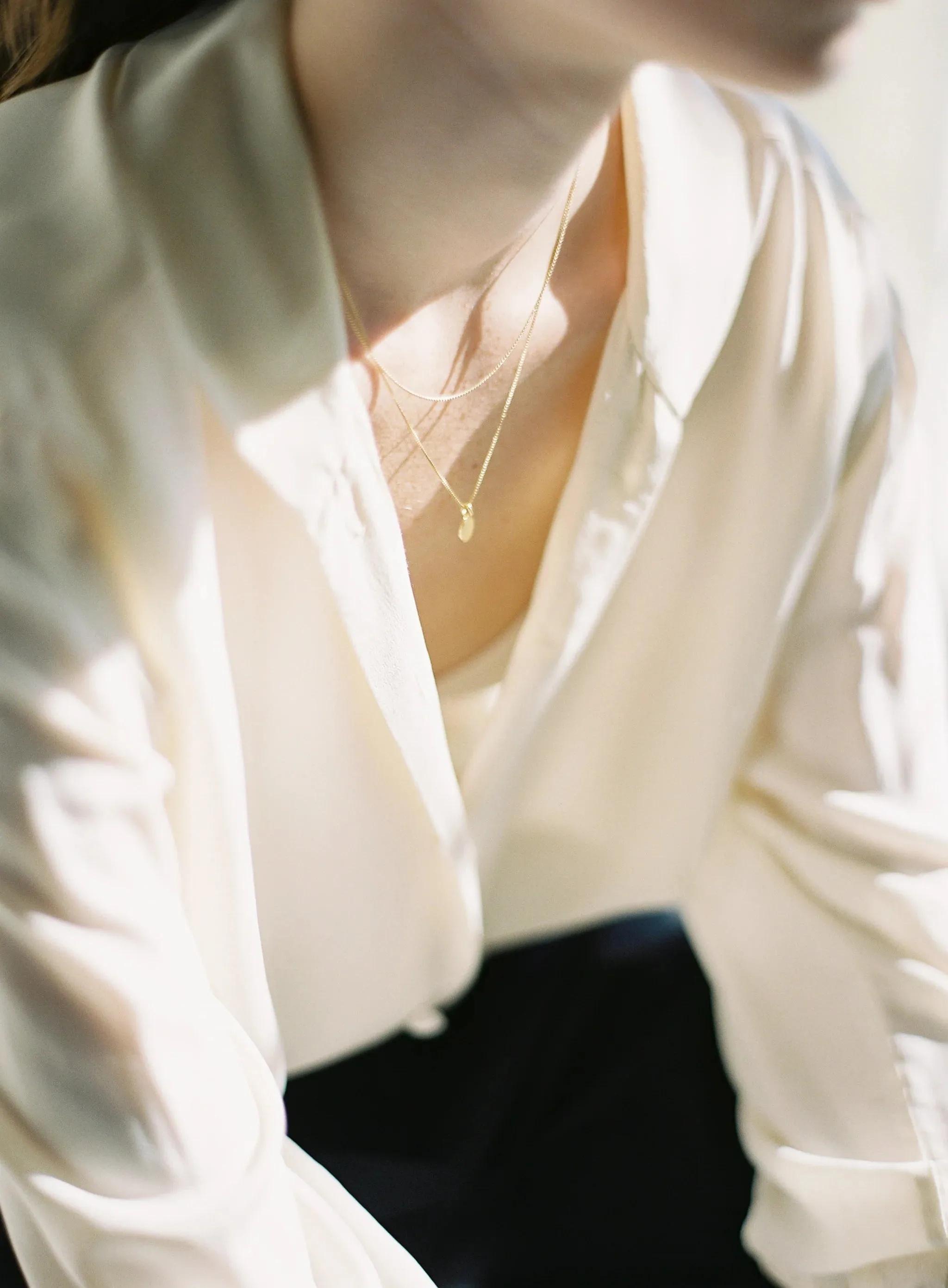 Lina Gold Necklace sold by Silver Lotus product image thumbnail 4