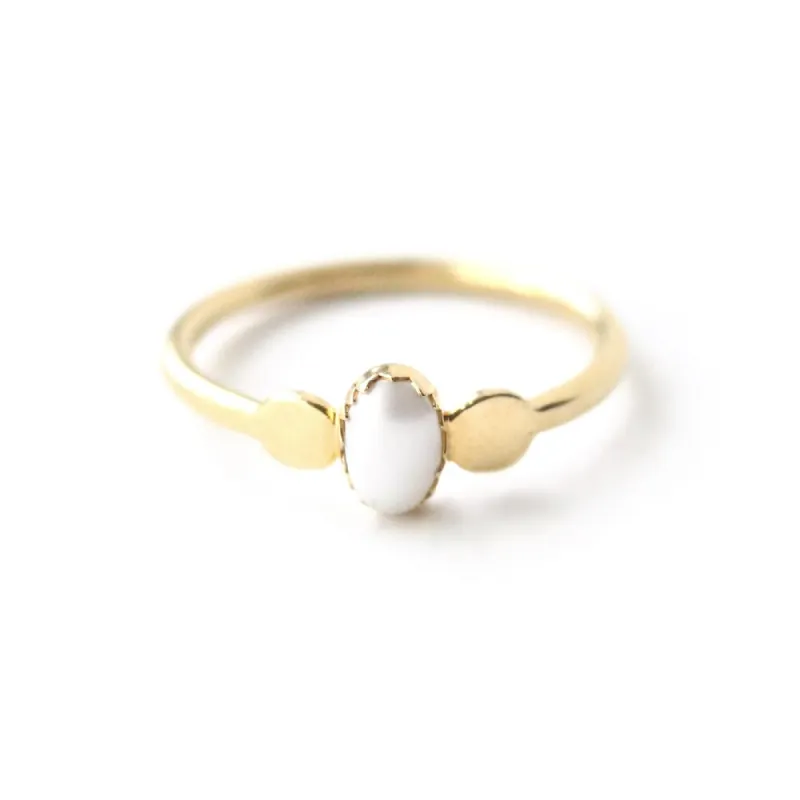 Mia Gold Vermeil Ring sold by Silver Lotus