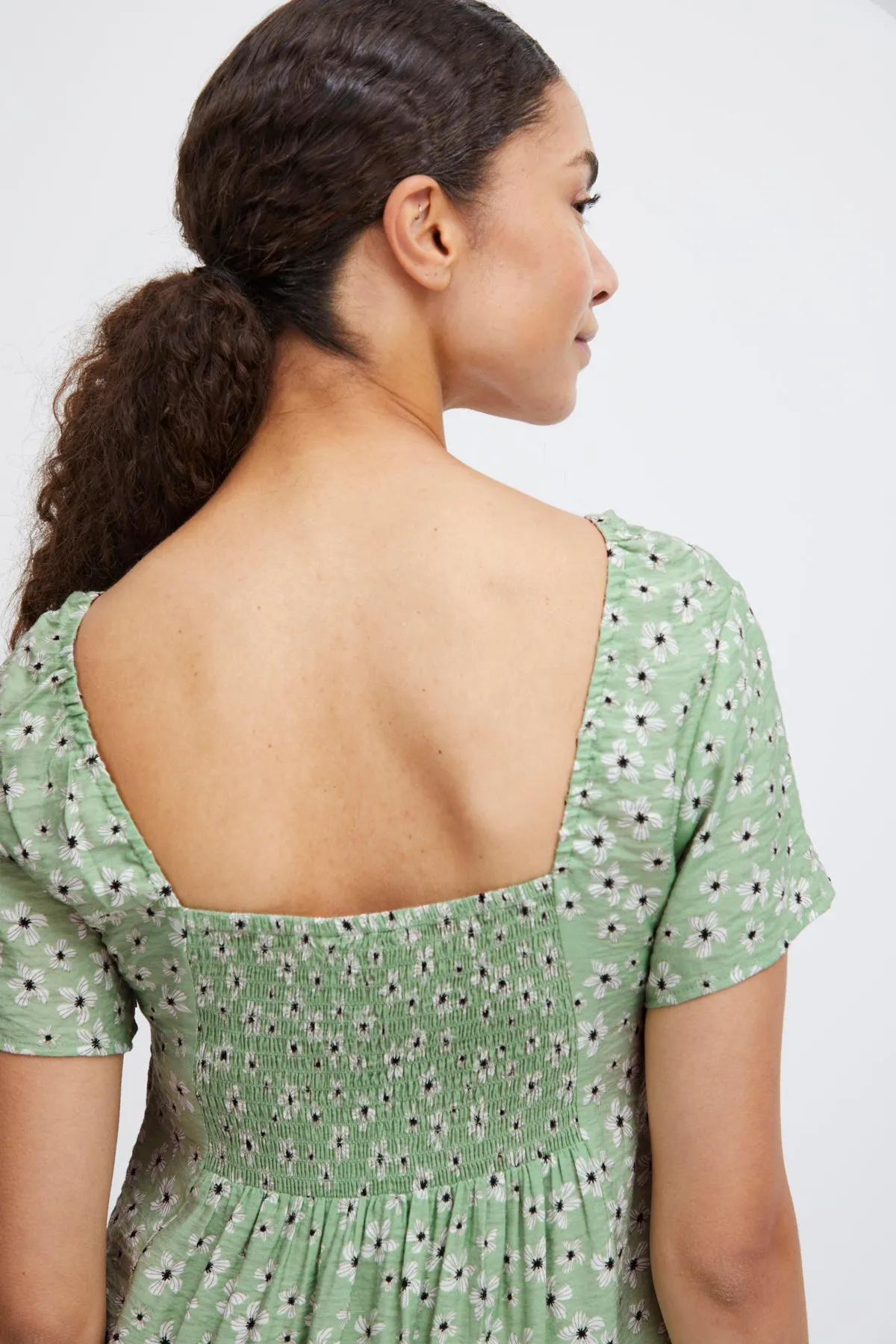 Ibano Short Dress sold by Silver Lotus product image thumbnail 4