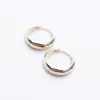 Gold Large Plain Dome Huggies sold by Silver Lotus