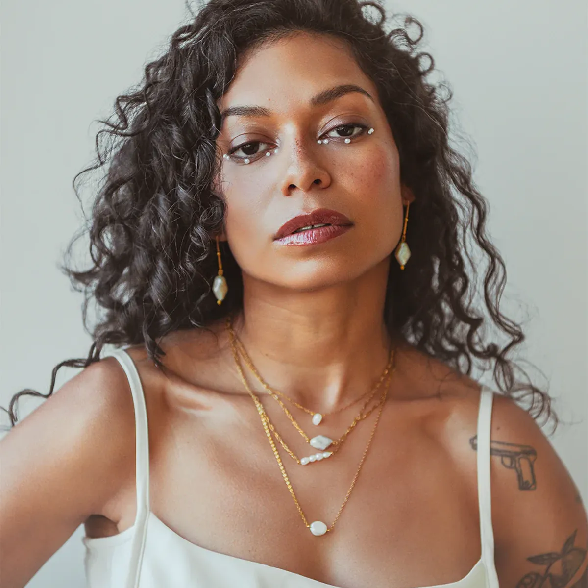 Marina Gold Necklace sold by Silver Lotus product image thumbnail 2