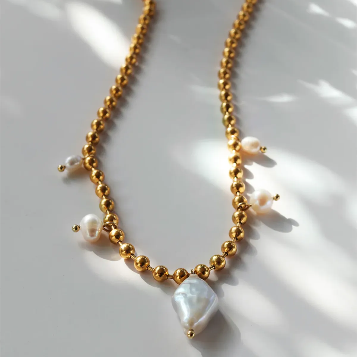 Artemis Gold Necklace sold by Silver Lotus product image thumbnail 3