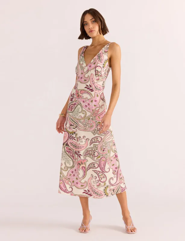 Cadence Bias Slip Midi Dress sold by Silver Lotus