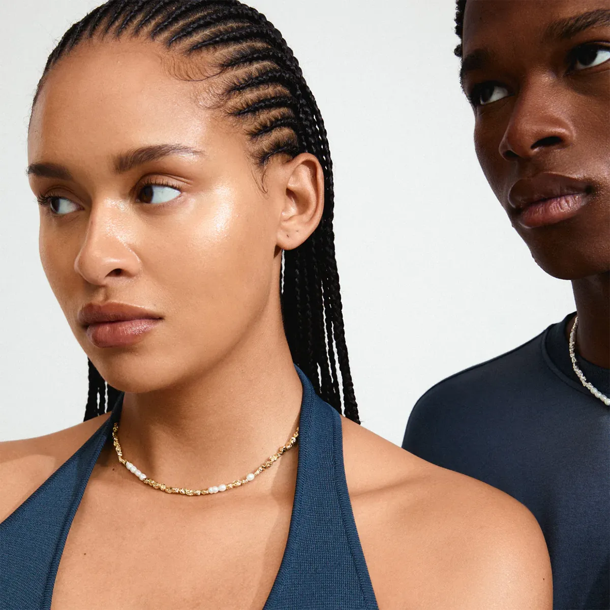 Tide Gold Plated Necklace sold by Silver Lotus product image thumbnail 2