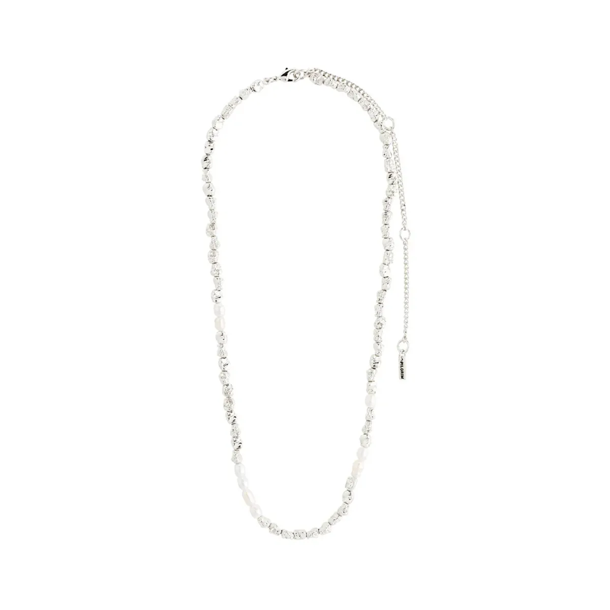 Tide Silver Plated Necklace sold by Silver Lotus product image thumbnail 3