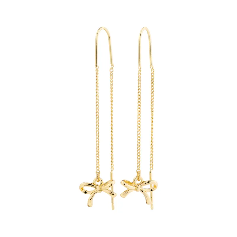 Lysandra Gold Plated Chain Earrings sold by Silver Lotus