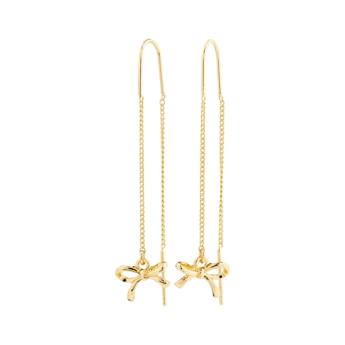 Lysandra Gold Plated Chain Earrings sold by Silver Lotus