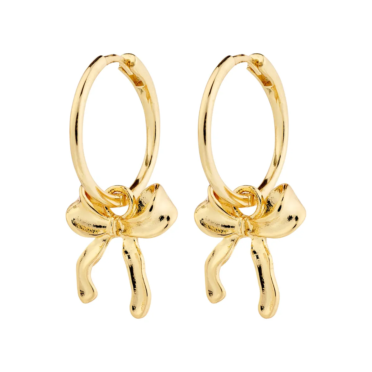 Cassian Gold Plated Hoops sold by Silver Lotus