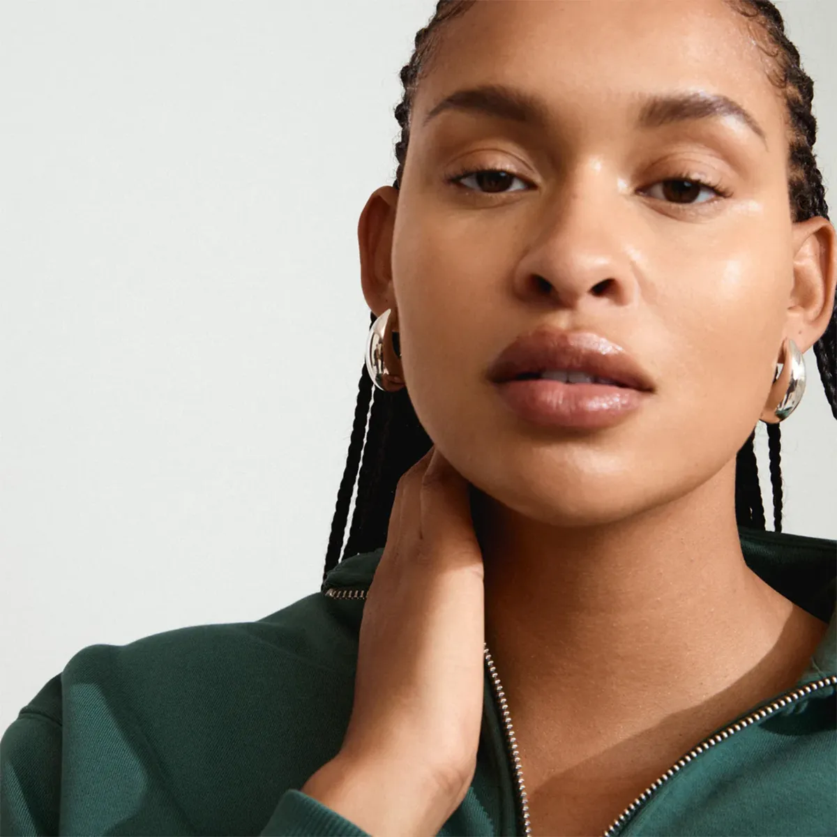 Rory Silver Plated Earrings sold by Silver Lotus product image thumbnail 2