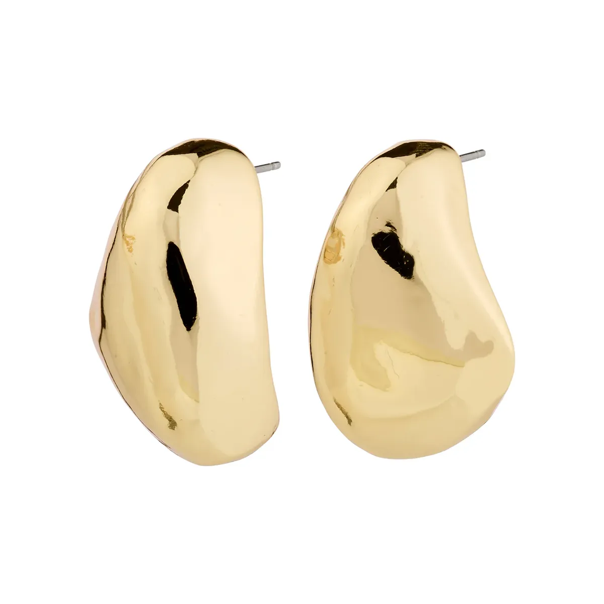 Dune Chunky Gold Plated Earrings sold by Silver Lotus