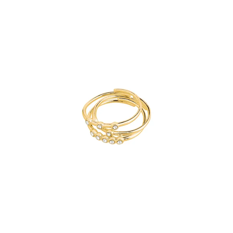 Sloan Gold Plated Ring Set sold by Silver Lotus