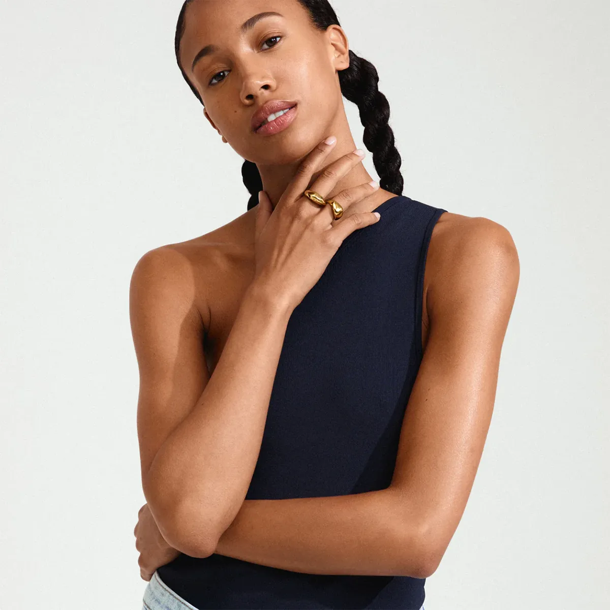 Dune Gold Plated Ring Set sold by Silver Lotus product image thumbnail 2