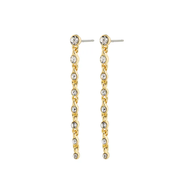 Imogene Gold Plated Earrings sold by Silver Lotus