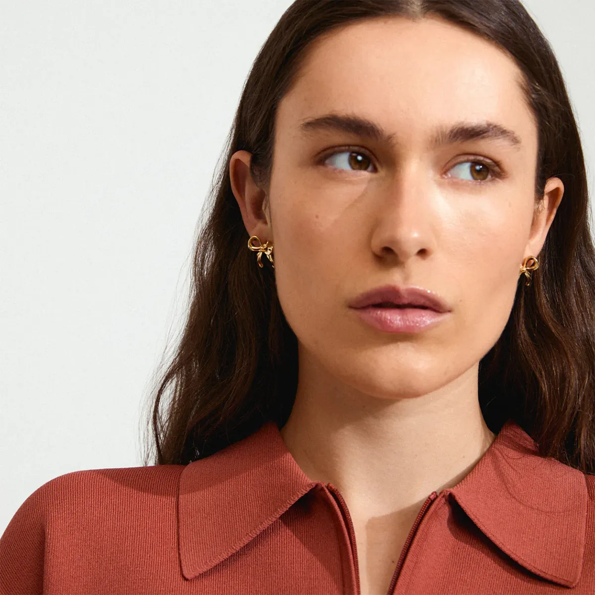 Cassian Gold Plated Earrings sold by Silver Lotus product image thumbnail 2