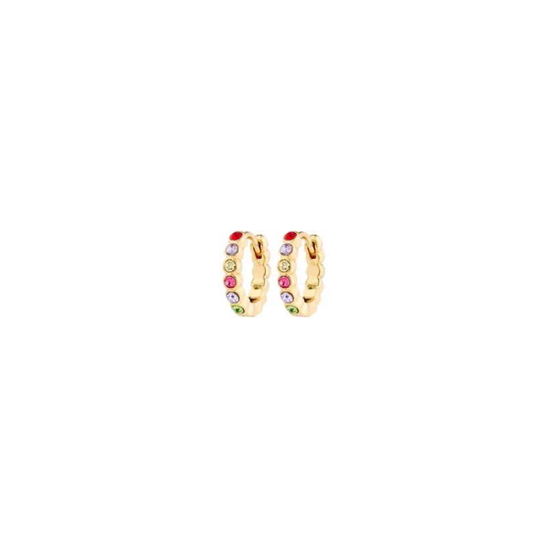Kleopratra Micro Gold Plated Hoops sold by Silver Lotus