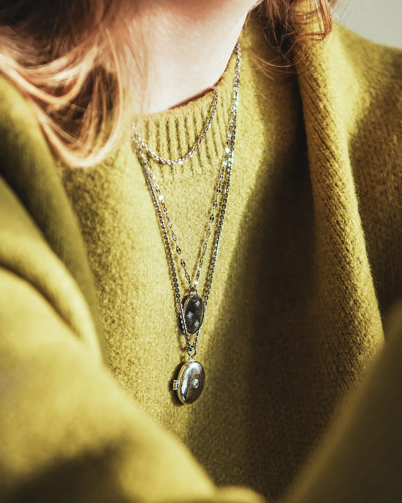 Zephira Silver Necklace sold by Silver Lotus product image thumbnail 3