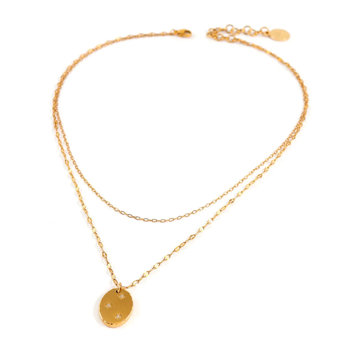 Zephira Gold Necklace sold by Silver Lotus product image thumbnail 2
